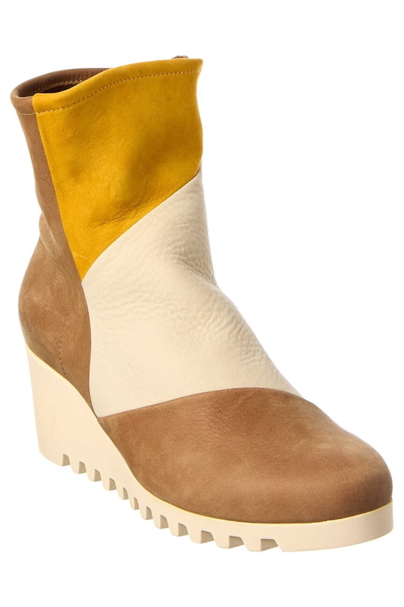 Laraki Leather Bootie, 36, Brown