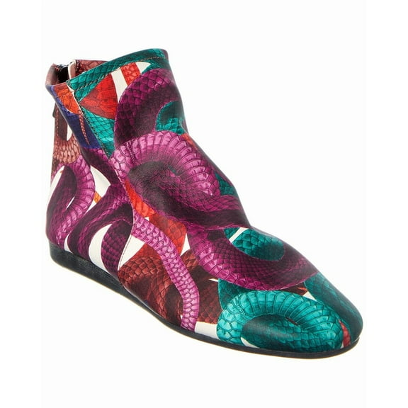 Arche Liloza Leather Bootie, 37, Purple