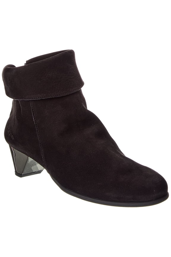 Maraya Suede Boot, 40, Black