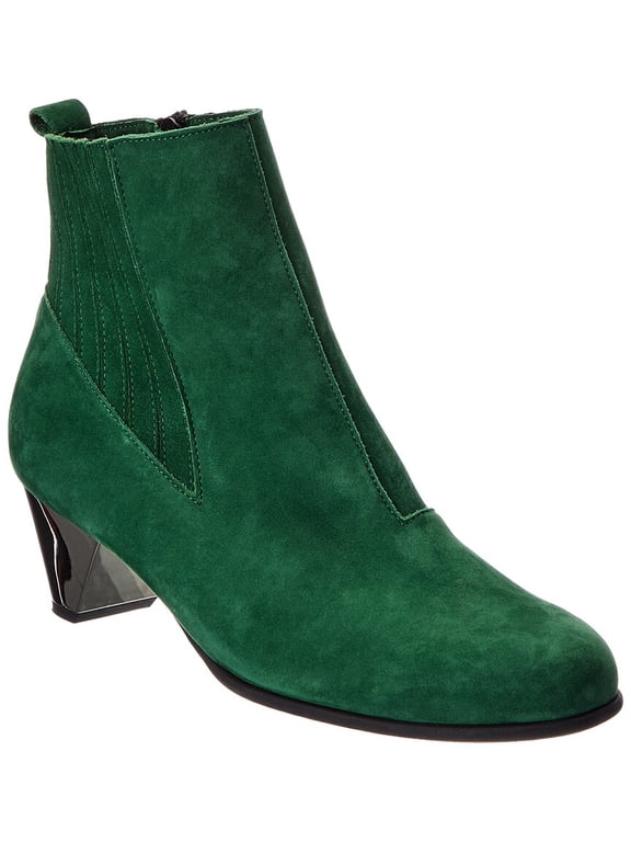 Marizz Leather Boot, 40, Green