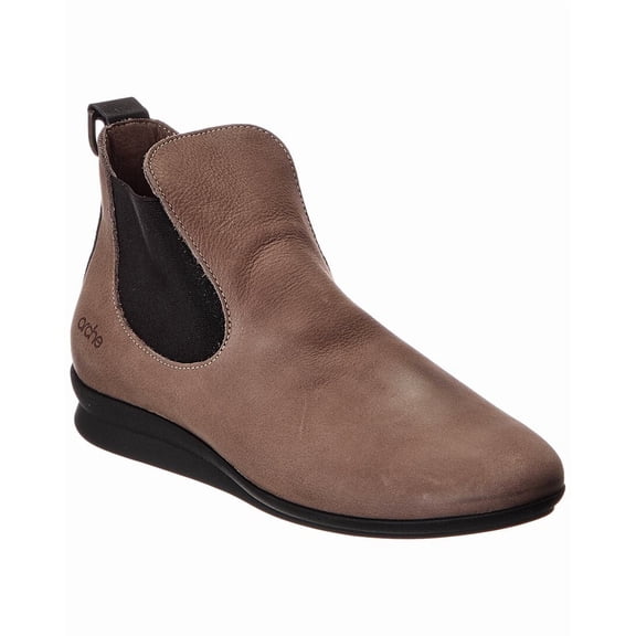 Arche Nassey Leather Bootie, 37, Grey