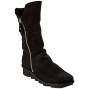 ARCHE Skater Leather Boot, 37, Black