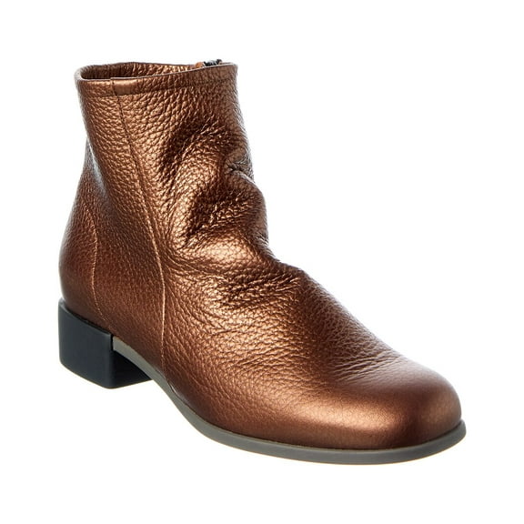 Arche Twibby Leather Bootie, 37, Gold