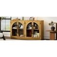 thumbnail image 1 of Arched Cabinet Design - Cable Management Convenience - Living Room Decor - Distinctive Storage Unit, 1 of 7