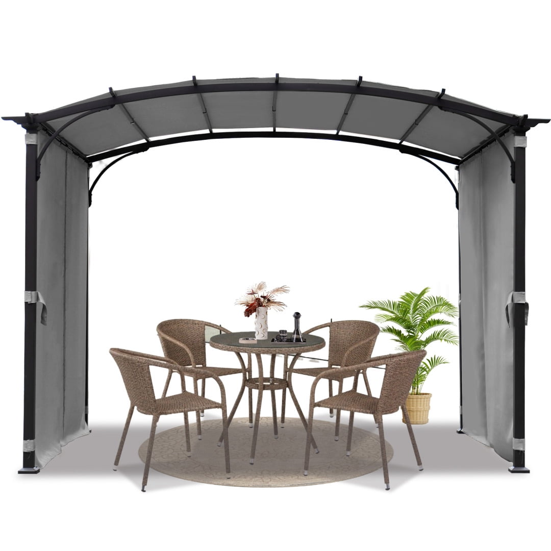 Outsunny 12' x 10' Transparent Wall Pergola, UV Blocking Outsunny 12' x 10' Transparent Wall Pergola, UV Blocking
