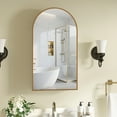 thumbnail image 1 of Arched Medicine Cabinet with Mirror,20x36 in Recessed Medicine Cabinet Mirror with Storage for Bathroom, 1 of 7