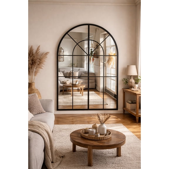 Arched Window Mirror Farm House Mirror