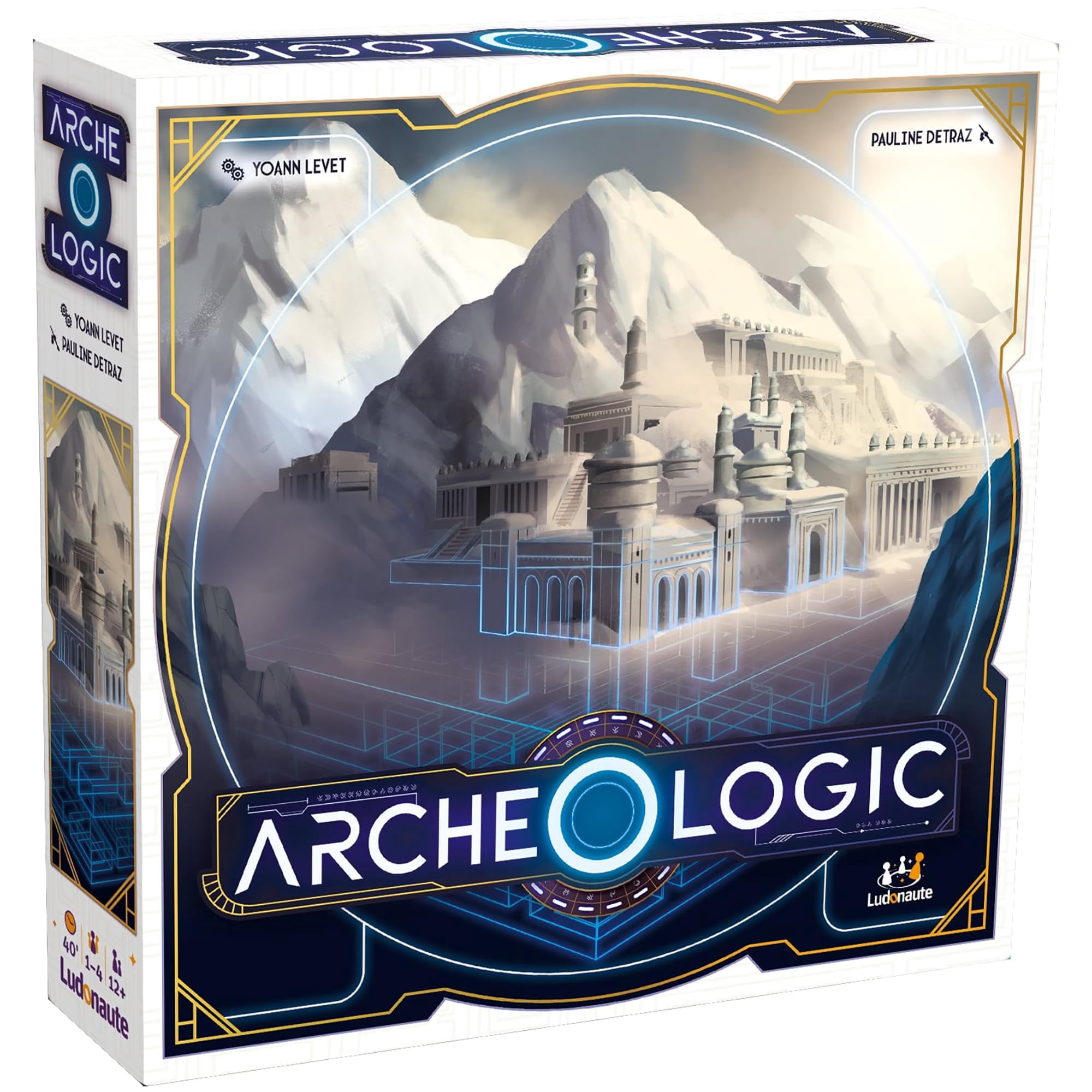 Archeo-Logic Board Game | Competitive Deduction Game For 1-4 Players | Ages 12+ | Map A Hidden City - View #2