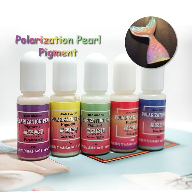 Archer 10g Liquid Polarization Pearl Pigment UV Resin Dye for DIY Jewelry  Craft Making