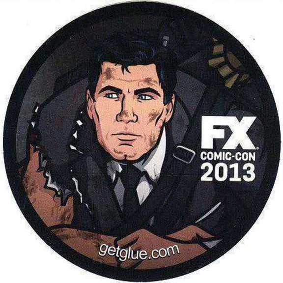Archer 2013 San Diego Comic-Con exclusive promo sticker