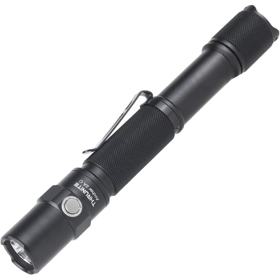 Archer 2A C LED Rechargeable Flashlight, High 1000 Lumens AA Flashlight with Lanyard, IPX8 Waterproof Dual Switch Small Outdoor Light for Hiking, Camping, Everyday Use, EDC - CW