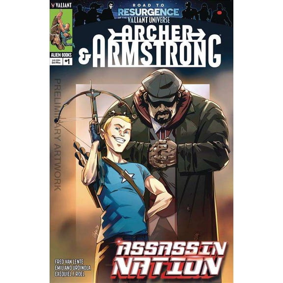 Archer And Armstrong: Assassin Nation #1A VF ; Valiant Comic Book