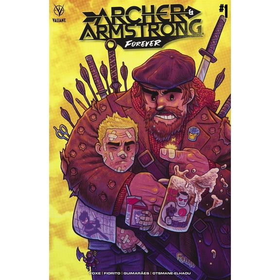 Archer & Armstrong Forever #1 Cvr C Hipp Valiant Entertainment Llc Comic Book