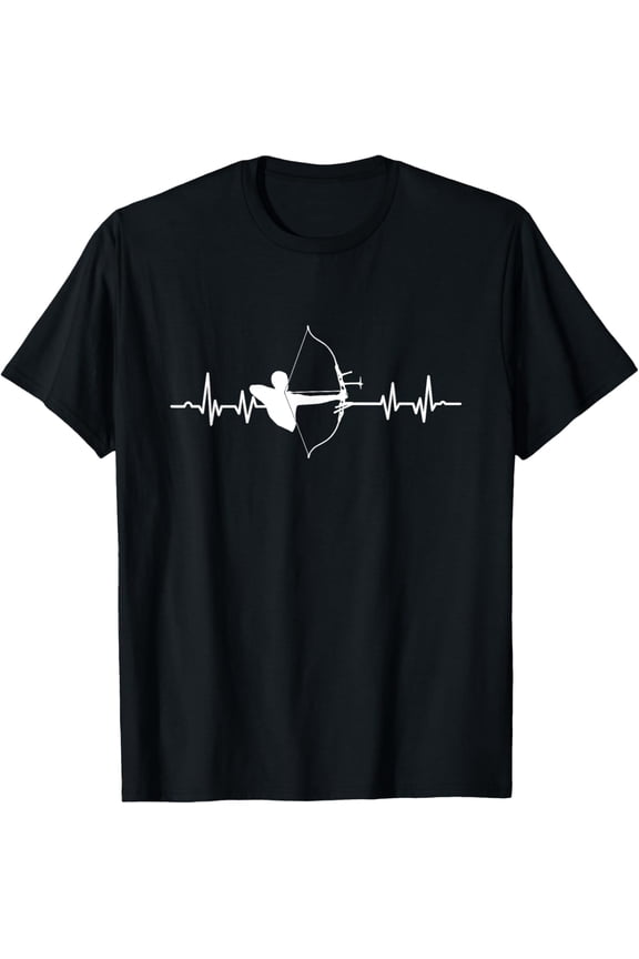 Archer Bow Arrow Sports Outdoor Hobby/Concentration Heartbeat Sagittarius Sniper Sharp Shooter T-Shirt