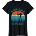 thumbnail image 1 of Archer Design Just A Girl Who Loves Archery Hunting T-Shirt, 1 of 4