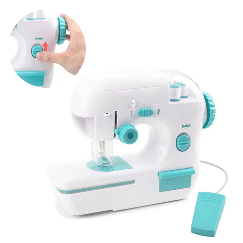 Yirtree Cool Maker, Sew Cool Sewing Machine for Kids 6 Aged and up  Children's Kids Toy Simulation Mini Sewing Machine Fun Little Toys Desk  Decor