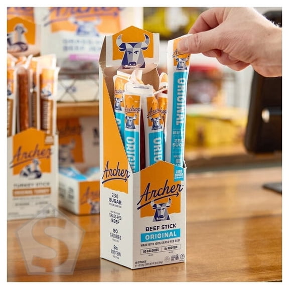 Archer Original Beef Meat Stick 1 oz. - 108/Case