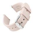 thumbnail image 1 of Archer Watch Straps - Silicone Quick Release Soft Rubber Replacement Watch Bands for Men and Women (Pale Rose, 20mm), 1 of 6