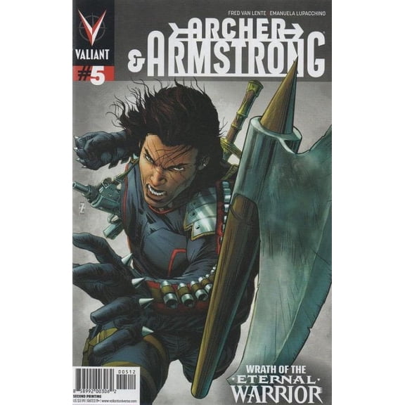 Archer and Armstrong (2nd Series) #5 (2nd) VF ; Valiant Comic Book