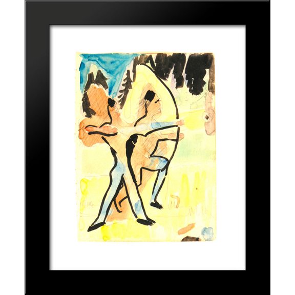 Archer at Wildboden 20x24 Framed Art Print by Ernst Ludwig Kirchner