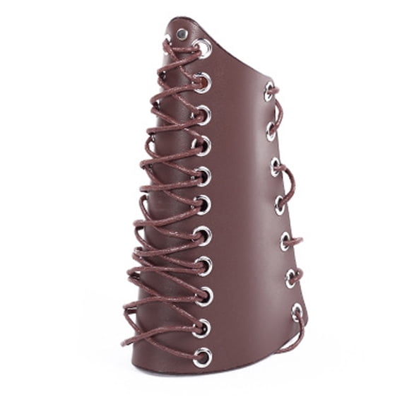 Archery Arm Guard - Protective Forearm Bracers and Gloves for Shooting, Hunting, Bow Sports - Sleeve Protectors with Stylish Hardware
