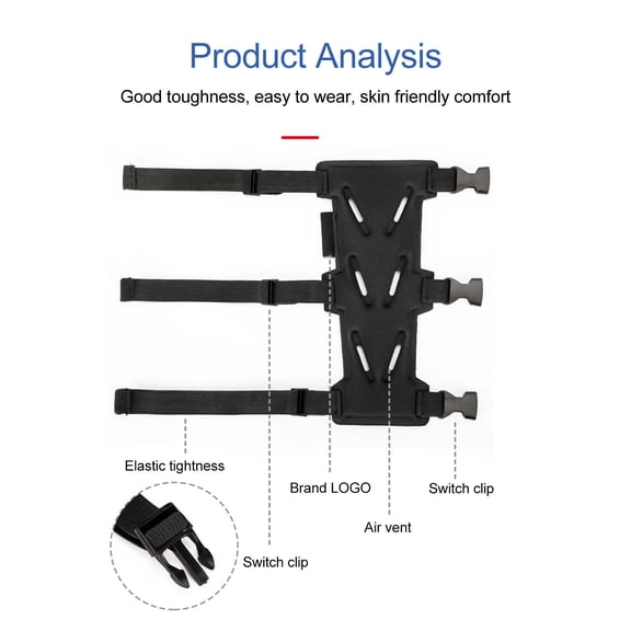 Archery Arm Guard Recurve Bows Shooting Training Protector Forearm Wrist Protector for Hunting Shooting