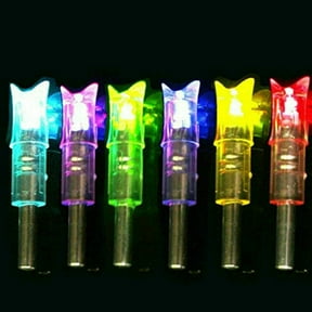 Archery Arrow Automatic LED Lighted Nocks for Crossbow Bolts I.D 0.300"/7.62mm