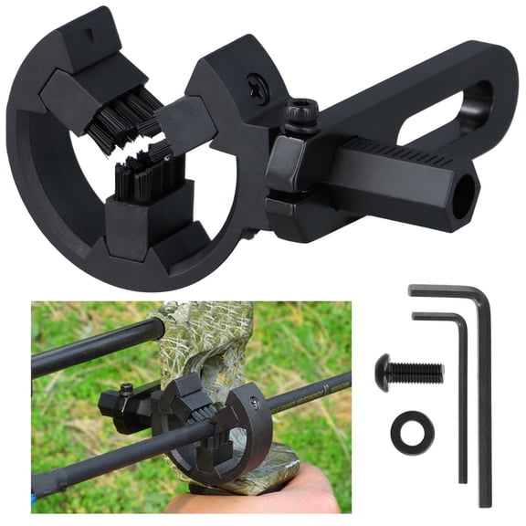 Archery Arrow Rest, Archery Compound Hunting Rest, Arrow Capture Whisker Brush, Arrow Rest for Straight, Recurve, Compound Bows,Target Shooting, Hunting, Left and Right Hand