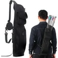 thumbnail image 1 of Archery Back Arrow Quiver Arrow Holder, Shoulder Hanged Adjustable Quiver for Arrows, Archery Quiver with Front Pockets, 1 of 5