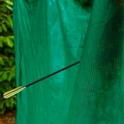 Archery Backstop Nets - Green [10ft x 10ft]   High-quality netting made from close mesh knitted HTTP with backstop system, perfect for protecting archers & spectators in practice or tournament.