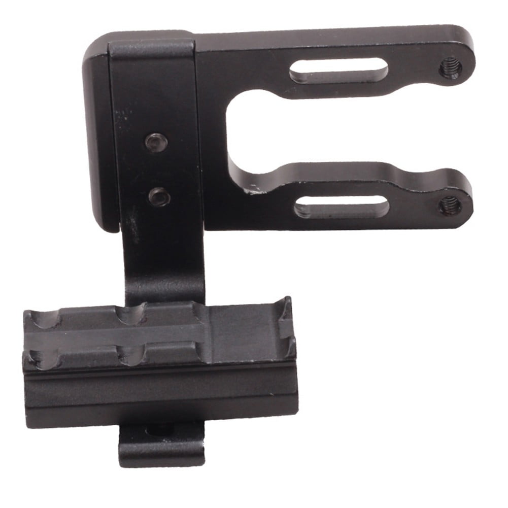 Archery Bow Laser Sight Scope Picatinny Bracket Mount For Red Dot Laser Sight Reflex Sight Fits Compund/ Recurve Bow Tools Fangkenuo