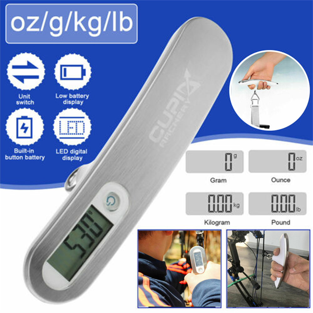 Archery Bow Scale for Draw Weight Peak Weight Hold Weight 110lb/50kg