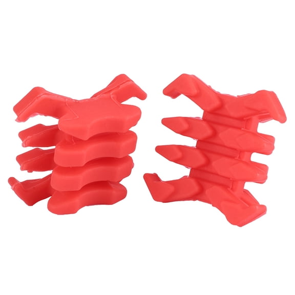 Archery Bow Stabilizer Weight Kit Double Crab Damper Balance Bar for Compound Recurve Hunting Target Practice, Red 2.4x2.2 Inches / 6x5.7 cm