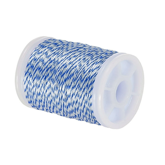 Archery Bow String Serving Thread 120 Yard/110M, 0.3" Dia Bowstring Thread, Blue White