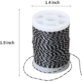 Archery Bowstring Serving Thread Jig 131 yard/120m Durable Nylon Bow Serving String Thread for Compound/Recurve Bow Tying Peep Sight Nock