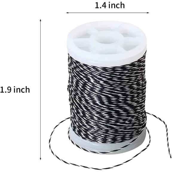 Archery Bowstring Serving Thread Jig 131 yard/120m Durable Nylon Bow Serving String Thread for Compound/Recurve Bow Tying Peep Sight Nock