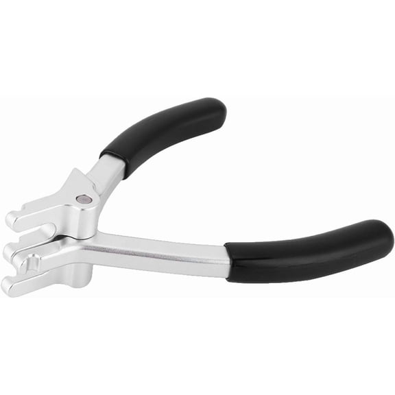 Archery D Loop Pliers for Compound Bow, Bow Press Tools Accessories Bowstring Ring Install Tool Nocking Point Archer Making Installing Adjusting Clamping Hunting Repair Comfort Grip Handle -