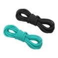 thumbnail image 1 of Archery D Loop Rope 10 FT, 2 Pack Bow String Release Nock Wire Nocking Loop Ring, Black Turquoise, 1 of 6