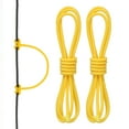 thumbnail image 1 of Archery D Loop Rope 2 FT, 2 Pack Bow D Loop String for Bowstring Yellow, 1 of 7