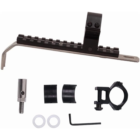Archery Flashlight Mount Stabilizer - Compound Bow Accessories Light Holder Bracket Stabilizer Mount for Compound Bow Hunting Bowfishing