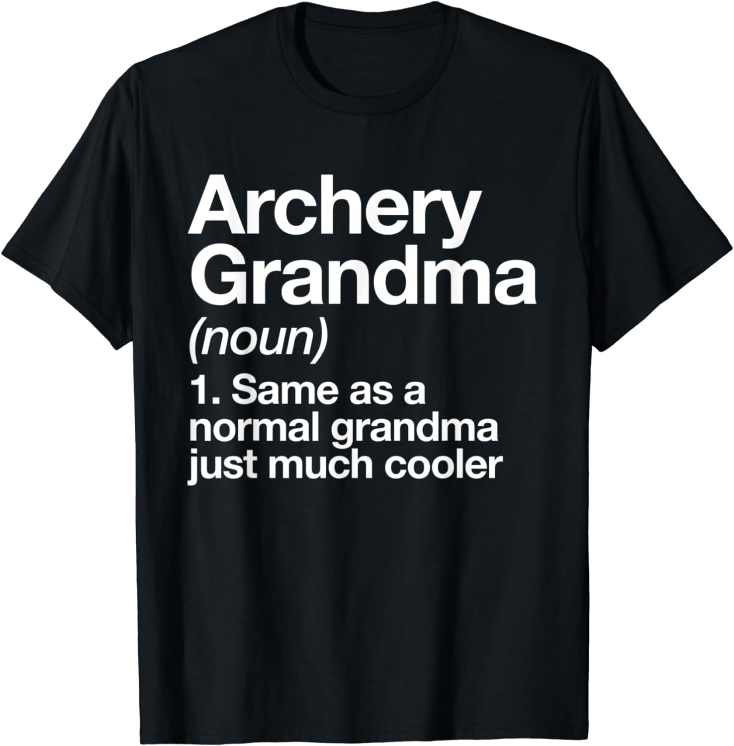 Archery Grandma Definition Funny Sports TShirt