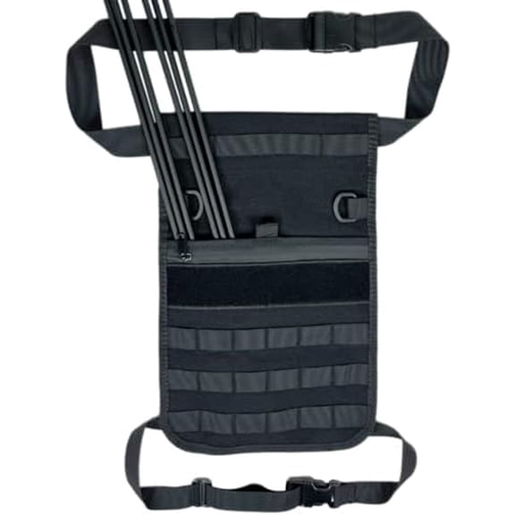 Archery Hip Quiver Arrow Quiver 1000D Fabric Field Quiver Arrow Holder Bow Crossbow Quivers Waterproof Zipper Pocket and Waist Belt for Compound and Recurve Bow Hunting and Target Practice$$Other