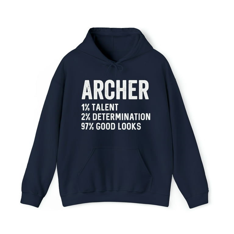Archery Hoodie Gifts Hooded Sweatshirt Walmart