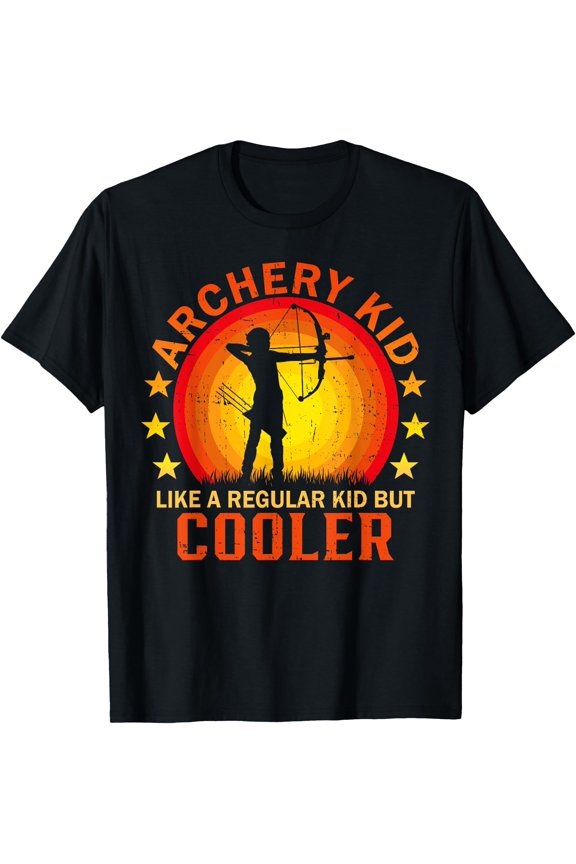 Archery Kid for Bow Hunting Kid Archer Youth Archery T-Shirt, Birthday Gift