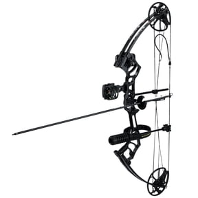 Archery Ready to Hunt Compound Bow Package for Adults and Teens,25"-31" Draw Length,0-70 Lbs Draw Weight ,up to IBO 320 fps,Lightweight Design Bow ,Fully Adjustable