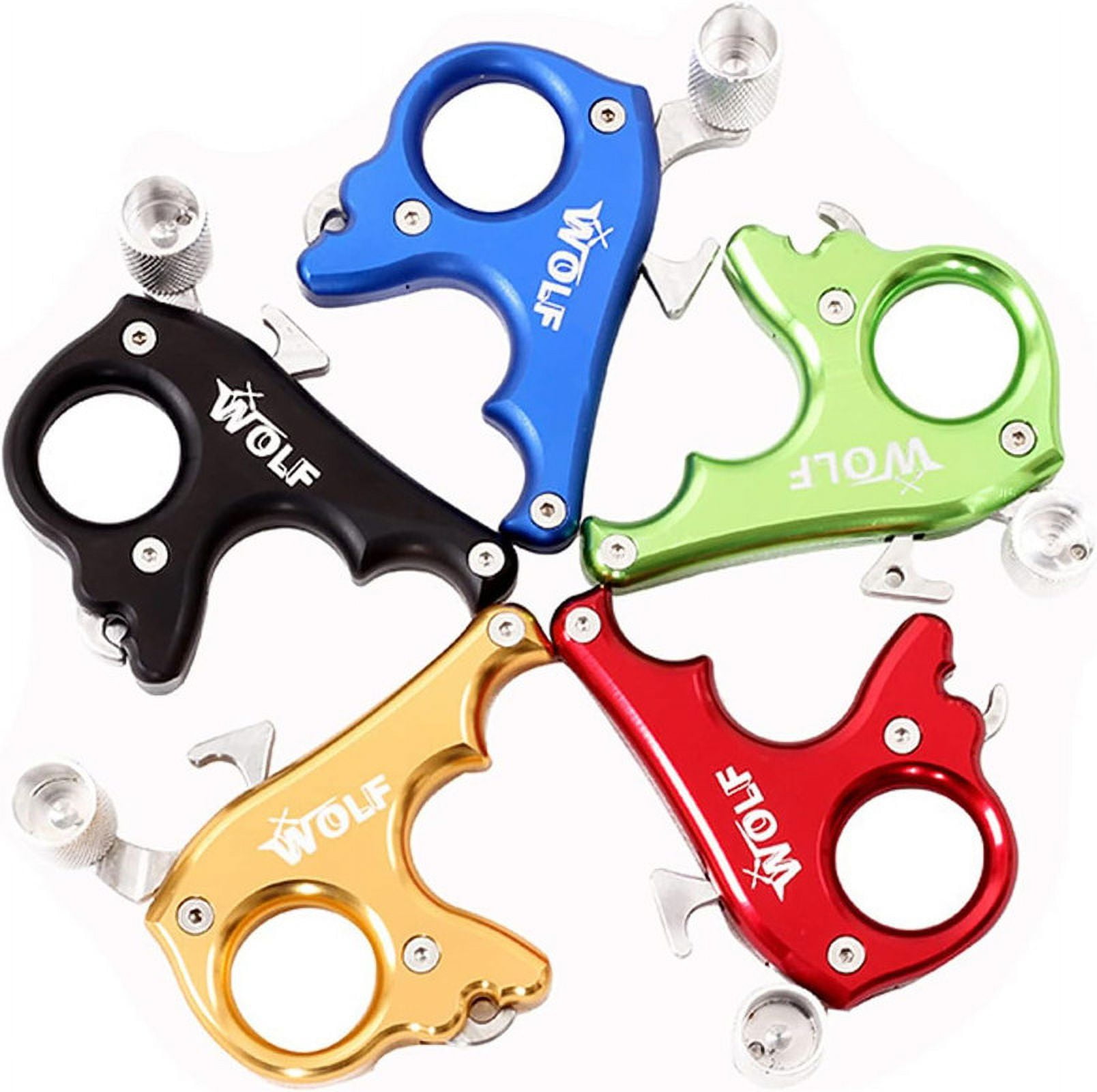 Archery Release Aids 3 Fingers Compound Bow Thumb Release Aids Bow Release Thumb Trigger