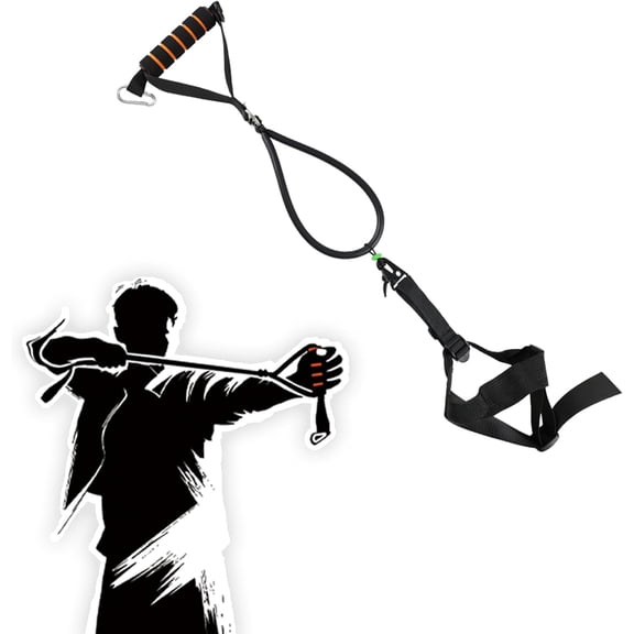 Archery Rubber Simulate Real Draw Weight Archery Bow Training Aids Practice Archery Release Trainer Upgraded Version for Youth Adult Beginner