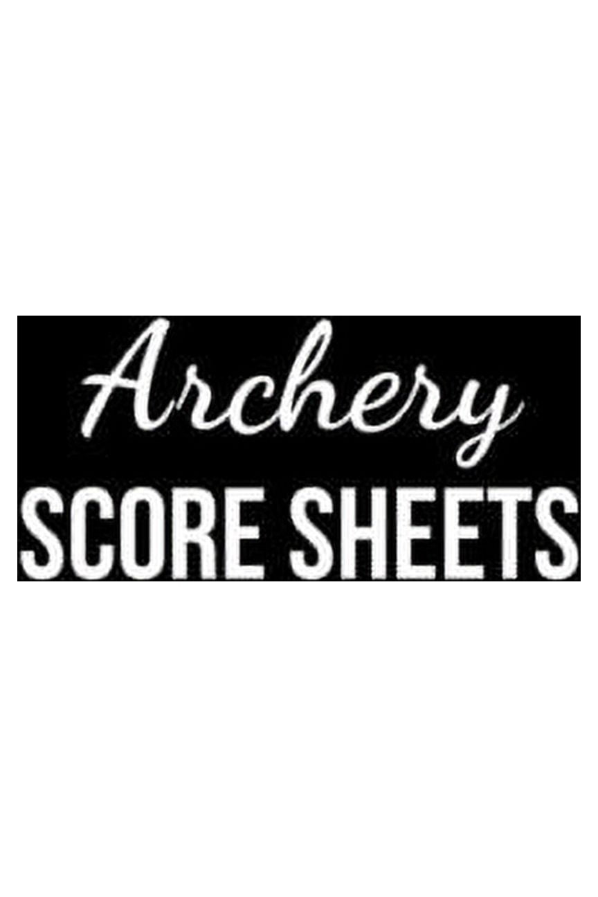 Archery Score Sheets Target Sheets / Log Book / Score Cards / Record Book, Archery Gifts