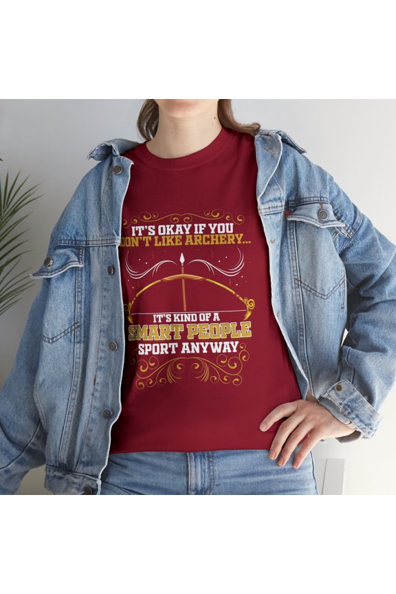 Archery Smart Sport For Archers Bowl TShirt