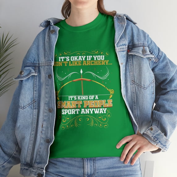 Archery Smart Sport For Archers Bowl TShirt